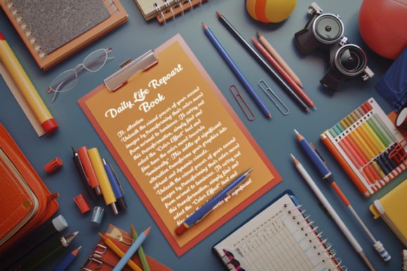 Download Notebook Text Mockup - Premium Resources