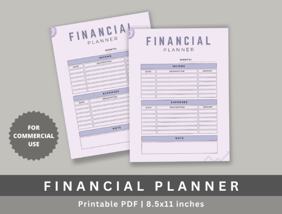 Download Financial Planner, KDP - Premium Bundle