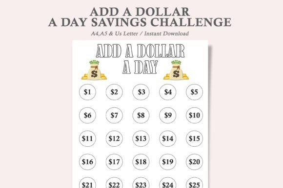 Download Money Saving Challenge,Savings Tracker - Premium Resources