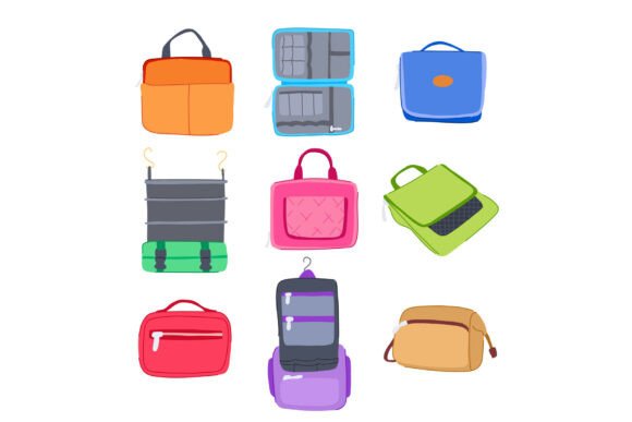 Download Travel Organizer Set Cartoon - Travel organizer Collection