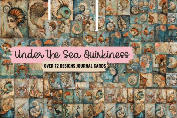 Download Quirky Sea Creatures ATC Journal Cards - Atc Collection